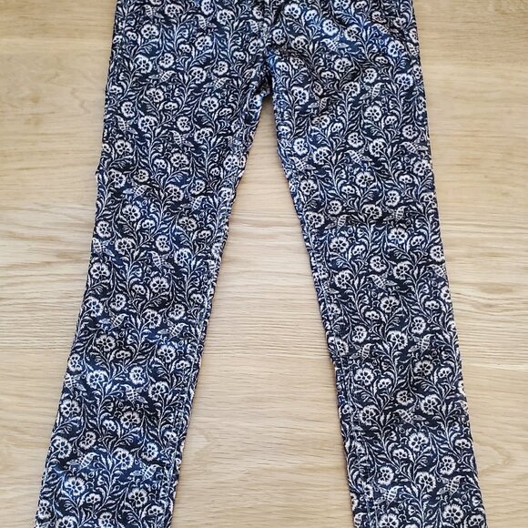 Isabel Marant Etoile 1501 Floral Pattern Tissue Fabric Jeans Women's Size 38/US6 - Picture 1 of 7